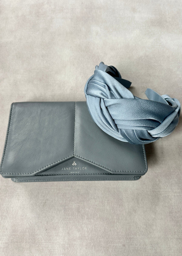 Diana Plaited Satin Headband