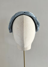 Diana Plaited Satin Headband