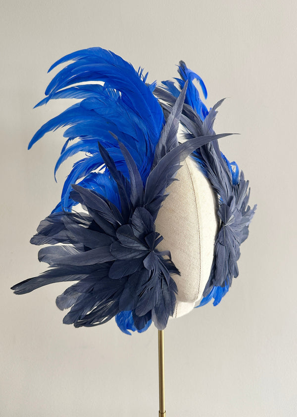 Winged Mask in Blue