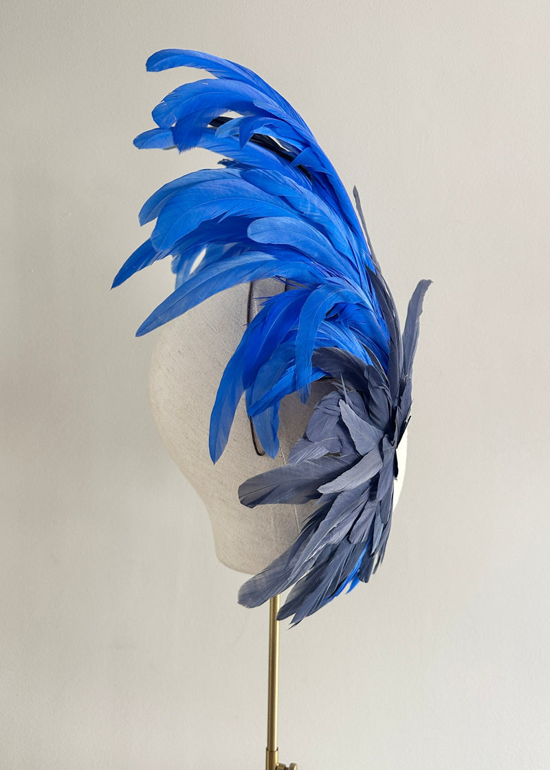 Winged Mask in Blue
