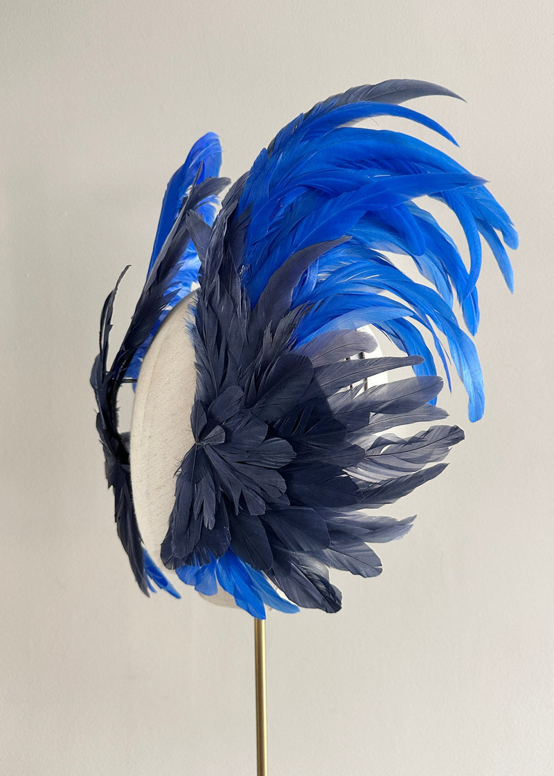 Winged Mask in Blue