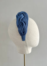 Diana Plaited Satin Headband