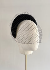 Small Crescent Moon Band® with Veil in Velvet