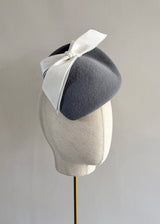 Persephone in Felt with Satin and Organza Bow