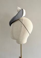 Persephone in Felt with Satin and Organza Bow