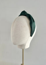 Knotted Headband in Satin