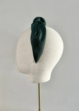 Knotted Headband in Satin