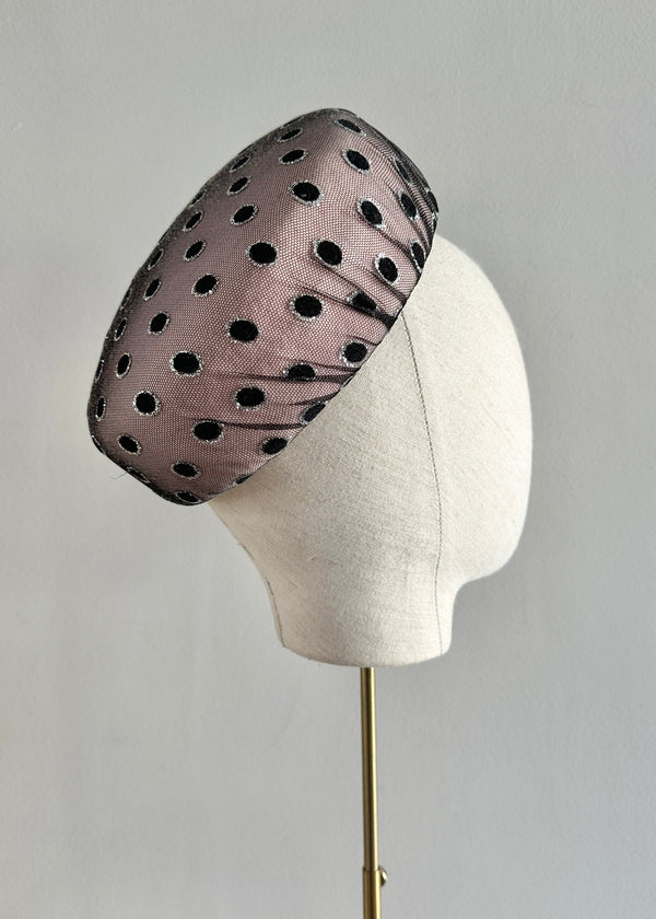Pillbox in Felt in Soft Pink