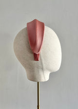 Diana Satin Headband in Rose