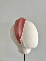 Diana Satin Headband in Rose