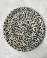 Beret in Animal Print