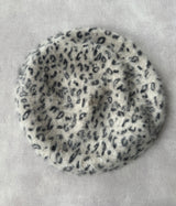 Beret in Animal Print