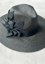 Maria Panama Fedora with Bows