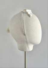 Bridal Leaves Curling Headpiece with Pearls