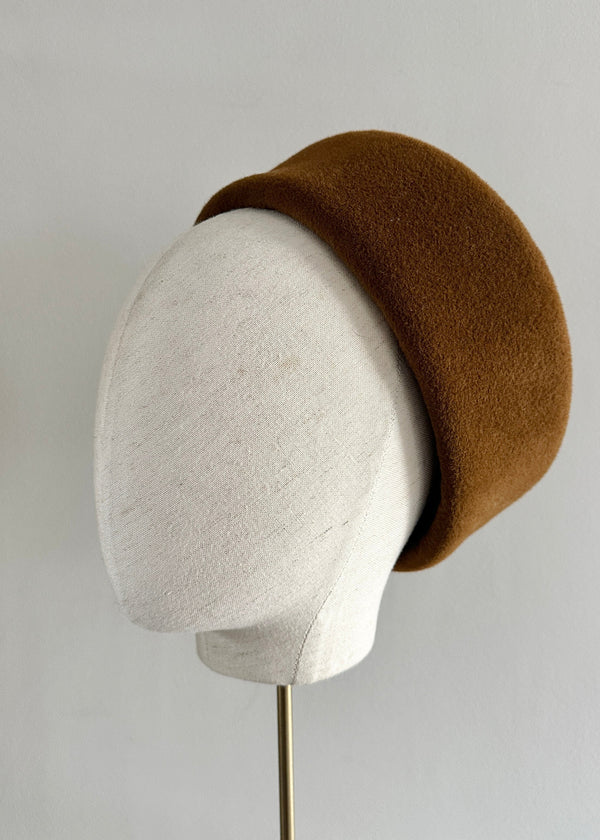 Rhea Pillbox in Felt