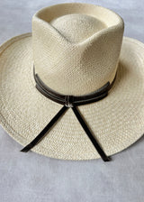 Damona Hat in Panama Straw in Cream