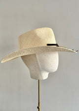 Damona Hat in Panama Straw in Cream