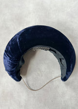 XL Crescent Moon Band® In Velvet in Navy