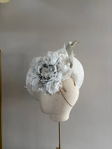 Lilaya In White with Grey