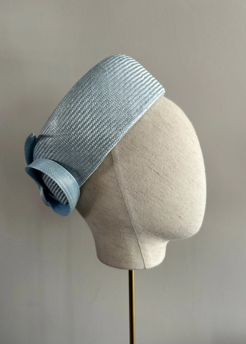 Ilithyia Pillbox in Straw Jane Taylor London