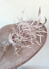 Juno Hat with Feathers and Buntal Jane Taylor London