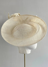 Lilaya Hat with Flower and Buntal Twists Jane Taylor London