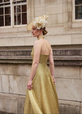 Lilaya Hat with Flower and Buntal Twists Jane Taylor London