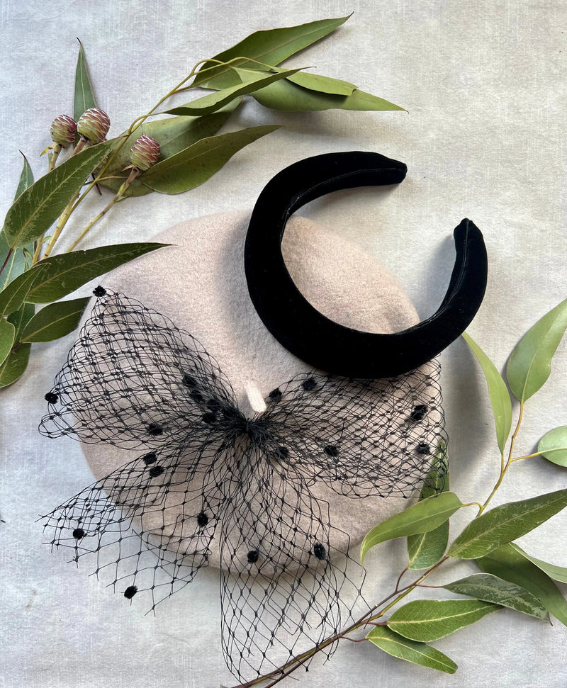 Limited Edition Beret & Headband Gift Set Jane Taylor London