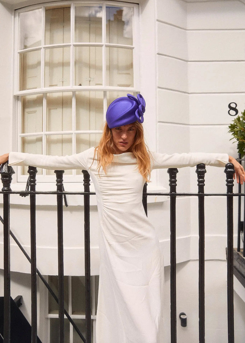 Neso Hat in Satin Jane Taylor London