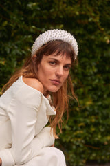 Oversized Satin Headband Jane Taylor London