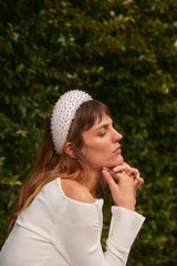 Oversized Satin Headband Jane Taylor London