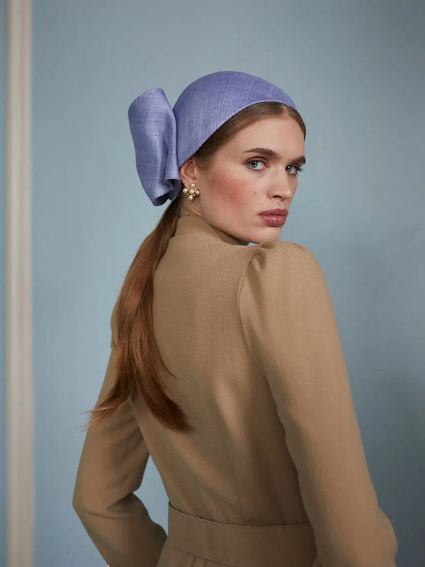 Skull Cap with Oversized Bow Jane Taylor London