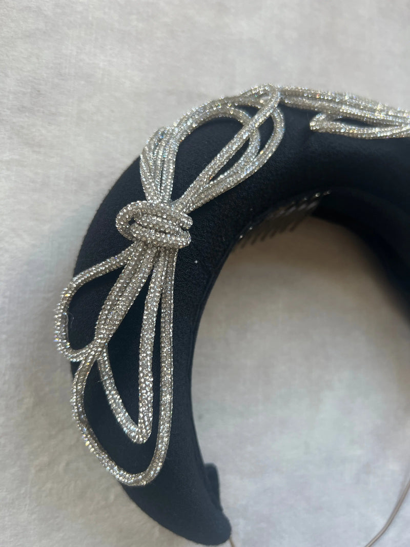 Copy of Small Crescent Moon Band in Satin Jane Taylor Design