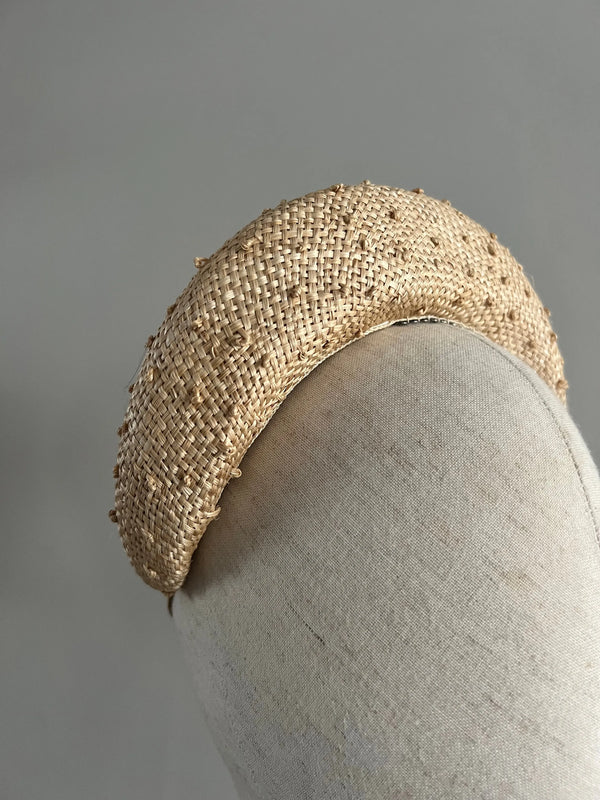 Small  Moon in Knotted Straw Jane Taylor London