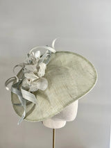 The Disc with Roses - Light sage and silver Jane Taylor London