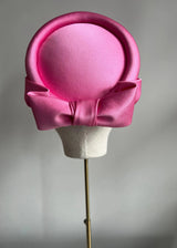 The Halo Pillbox in Satin with Crushed Bow (Copy) Jane Taylor London