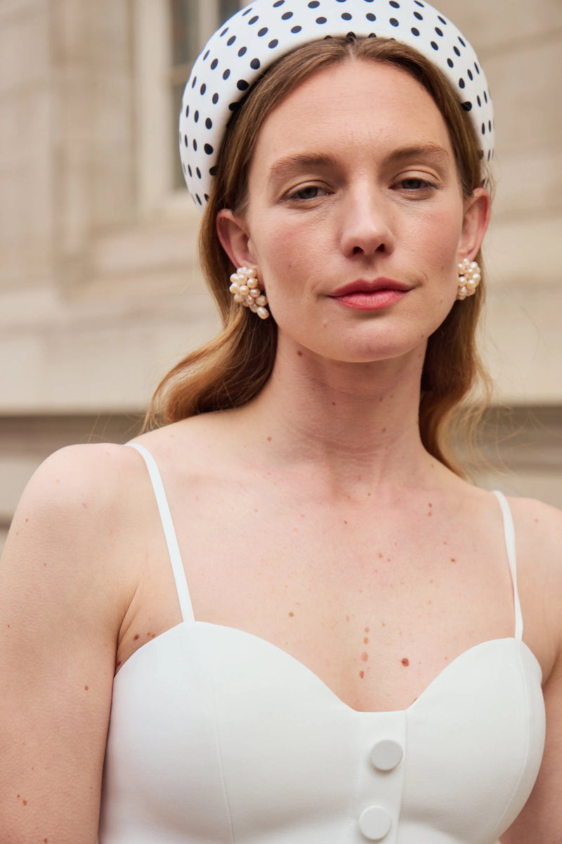 The Halo® in Silk in Polka Dot Jane Taylor London