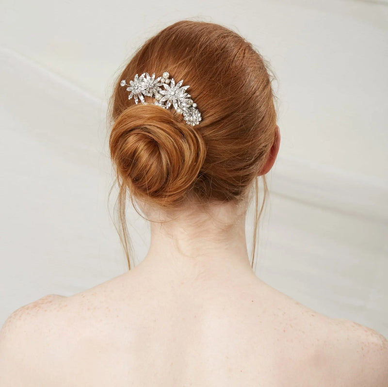 Crystal Bloom and Pearl Comb Jane Taylor Design