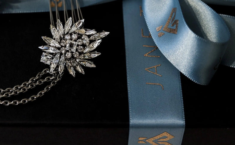 Swarovski Comb with Triple Chain Jane Taylor Design